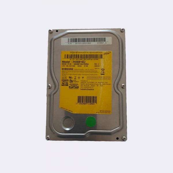 HD Samsung HD081GJ - 80GB