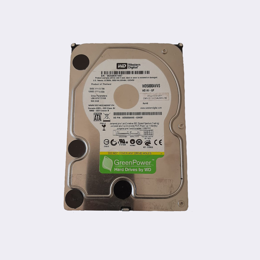 HD Western Digital WD5000AVVS 500GB