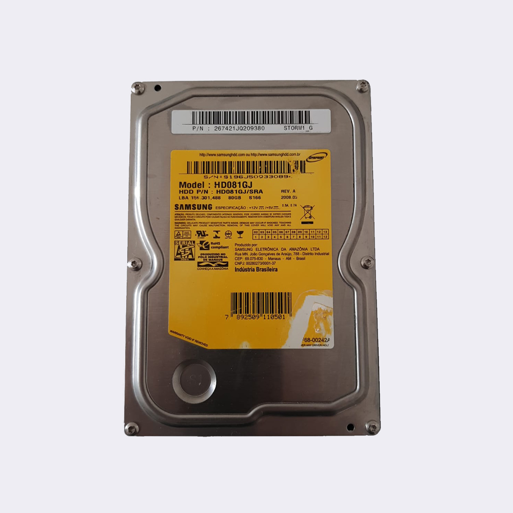 SAMSUNG HD081GJ 80GB