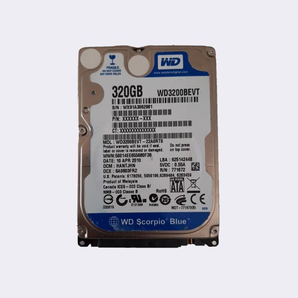 WESTERN DIGITAL WD3200BEVT 320GB