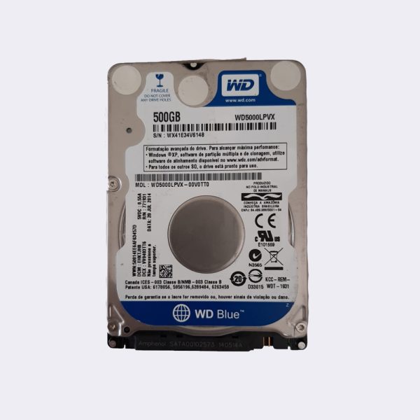 WESTERN DIGITAL WD5000LPVX 500GB