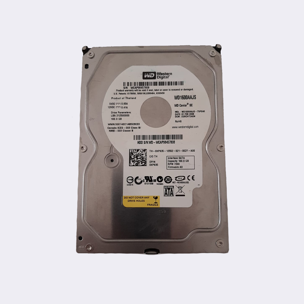 WESTERN DIGITAL WD1600AAJS 160GB