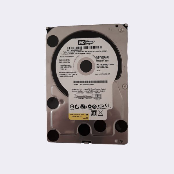 WESTERN DIGITAL WD7500AAKS 750GB