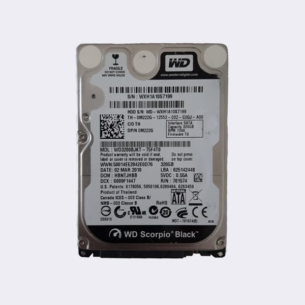 WESTERN DIGITAL WD3200BJKT 320GB