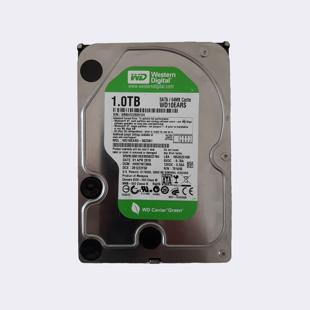 WESTERN DIGITAL WD10EARS 1TB