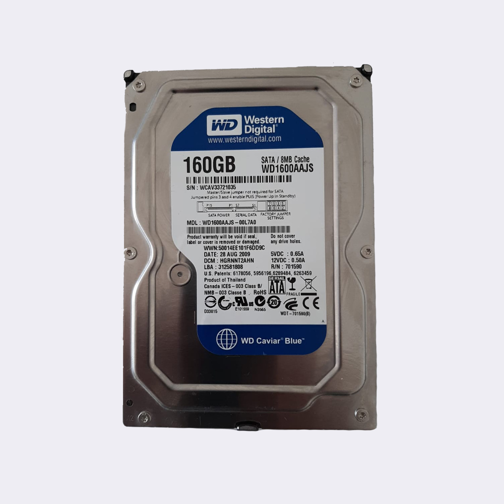 WESTERN DIGITAL WD1600AAJS 160GB