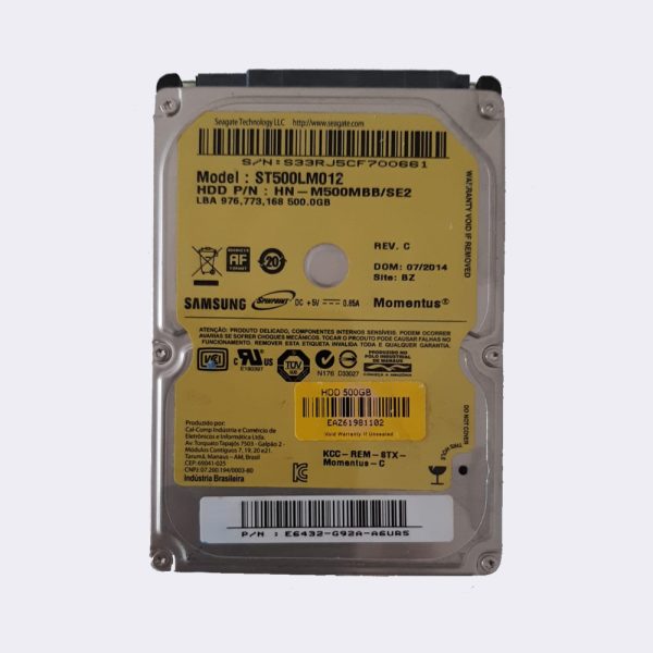 SAMSUNG ST500LM012 500GB
