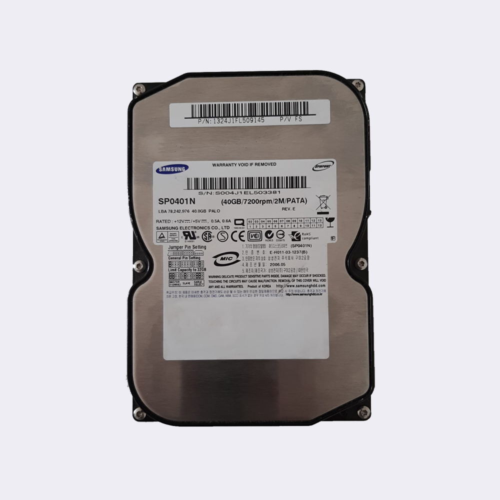 SAMSUNG SP0401N 40GB