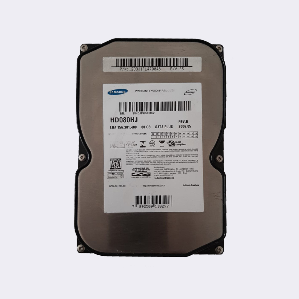 SAMSUNG HD080HJ 80GB
