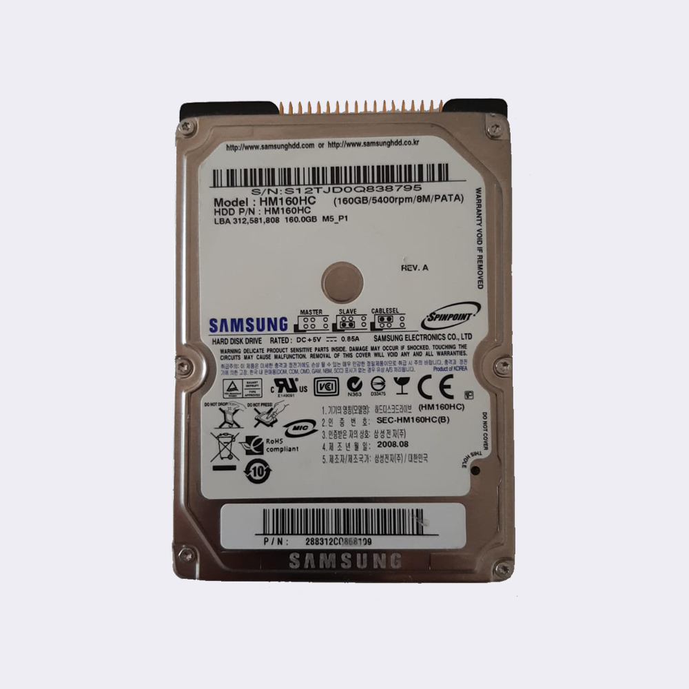 SAMSUNG HM160HC 160GB